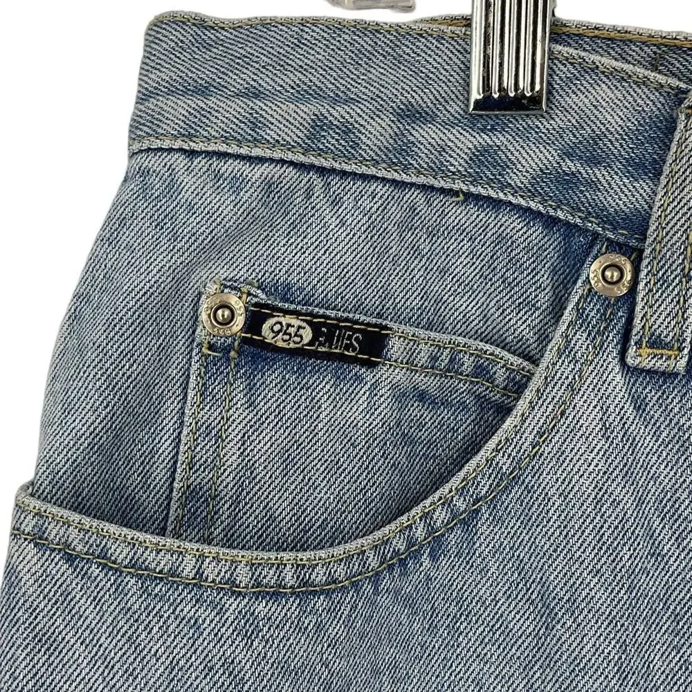 Vintage Basic 955‎ Blues Jeans Loose Fit Size 44x34